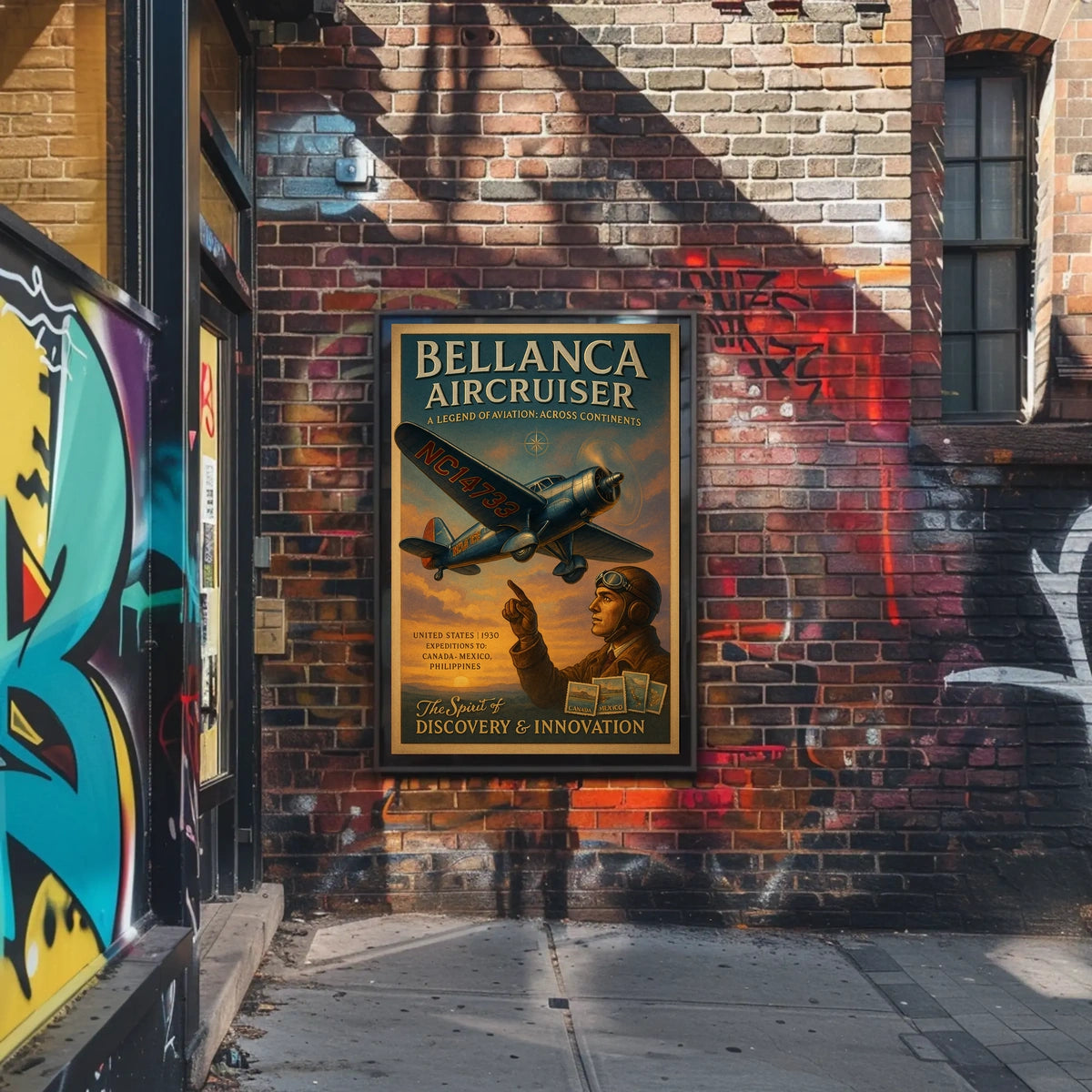 Bellanca Aircruiser A Legend of Aviation Poster