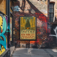 Christmas In Manhattan Poster