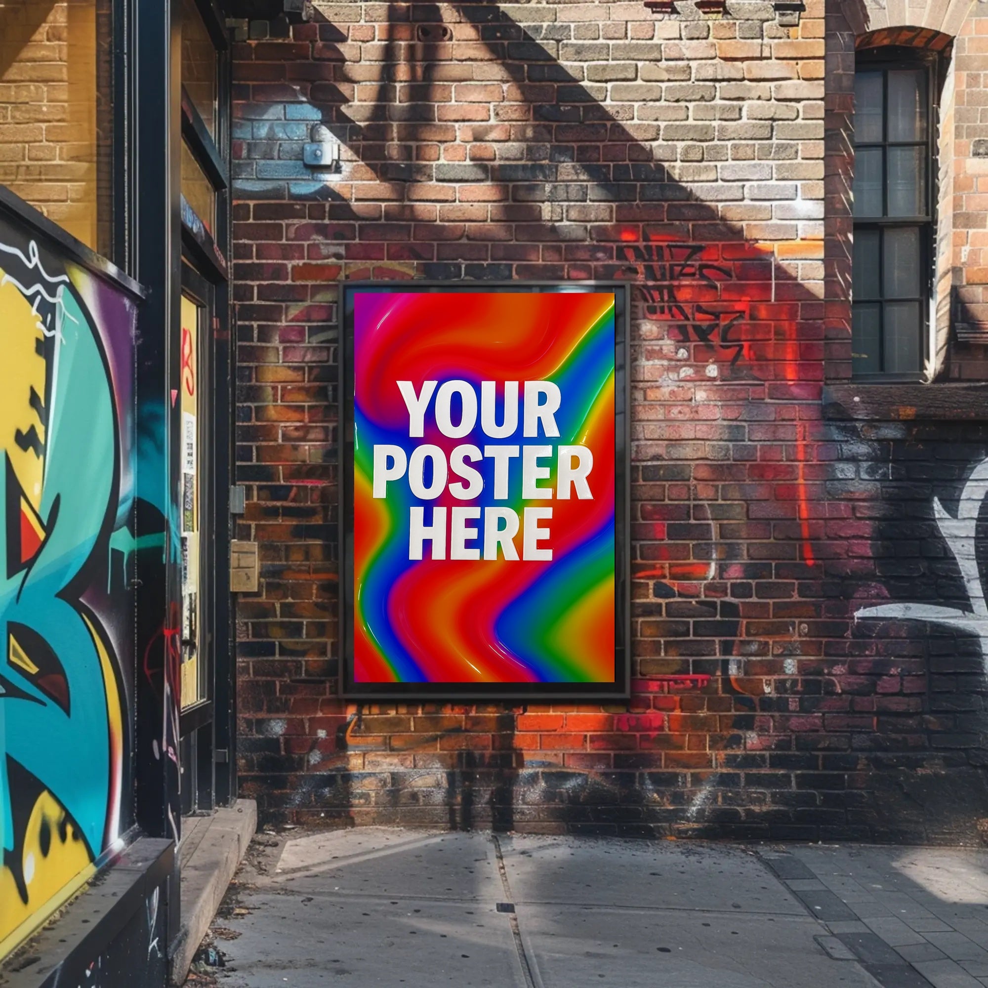 Vibrant Design Template Poster PosterGoat