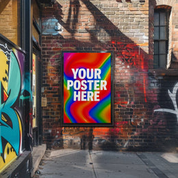 Vibrant Design Template Poster PosterGoat
