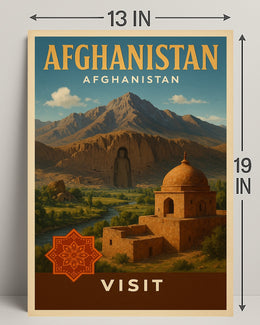 Visit Afghanistan Poster PosterGoat