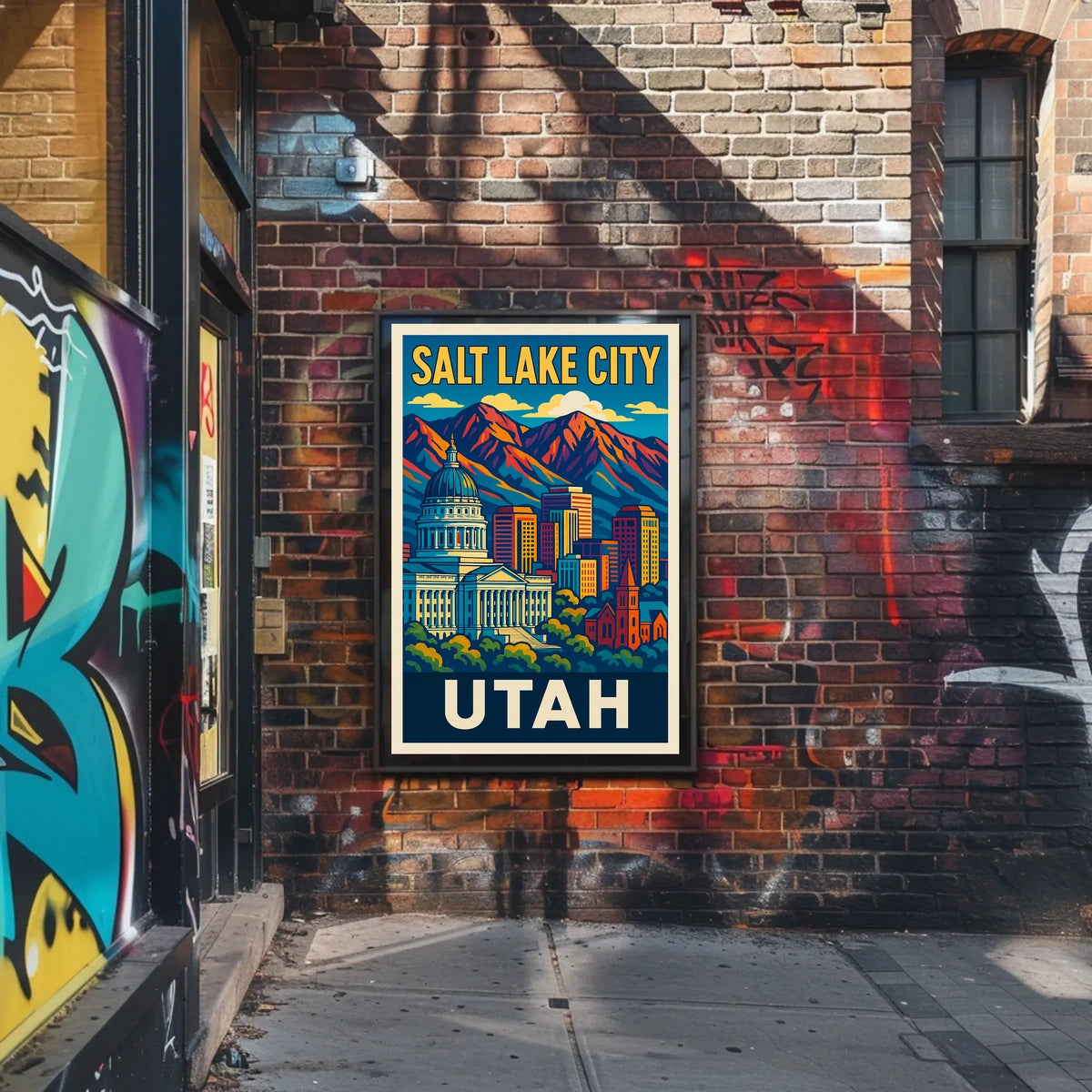 Salt Lake City Utah Poster