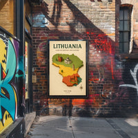 Lithuania Land Of History And Nature Poster