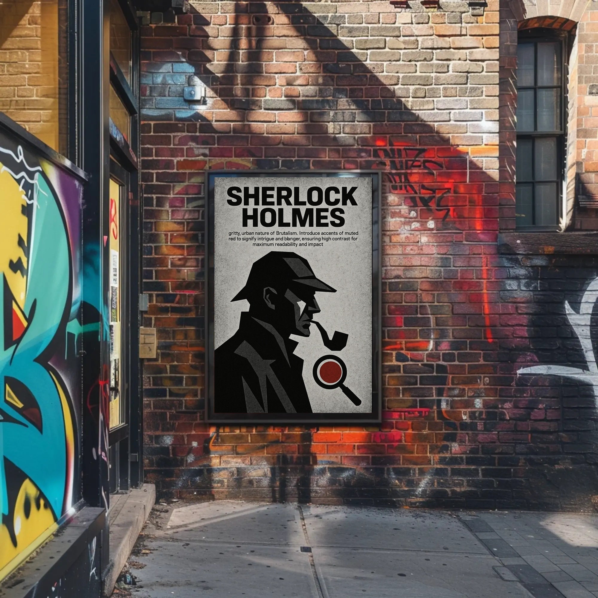 Sherlock Holmes Poster PosterGoat