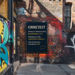 Discover Connecticut Poster