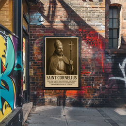 Saint Cornelius Pope And Martyr Poster