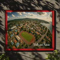 Wallis and Futuna Aerial View Poster