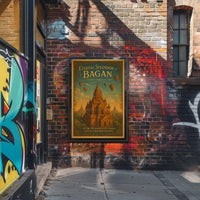 Bagan Pagodas Scenic Dream: Cultural or Heritage Poster