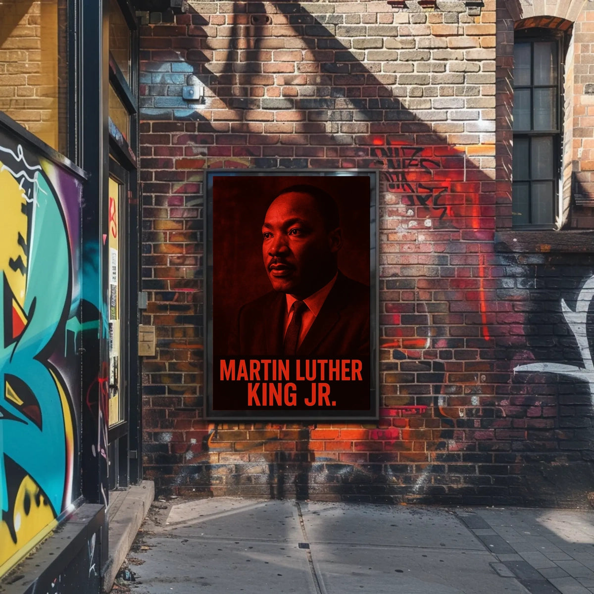 Martin Luther King Jr. Icon of Change Poster