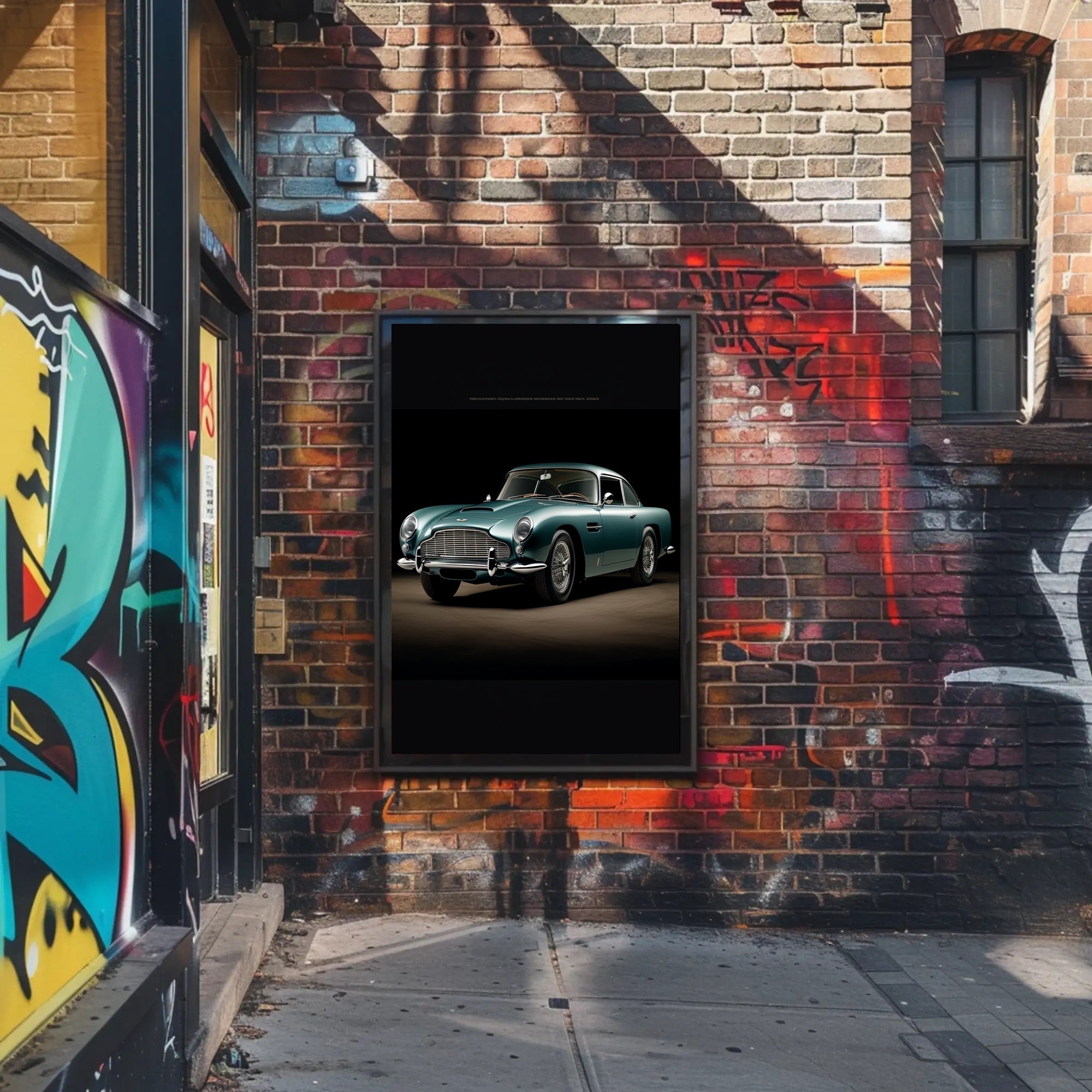 Classic Luxury Car Showcase Poster PosterGoat