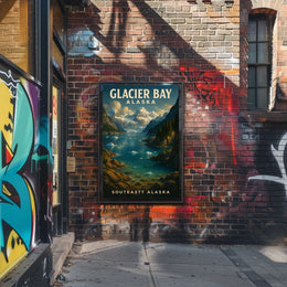 Glacier Bay, Alaska Poster