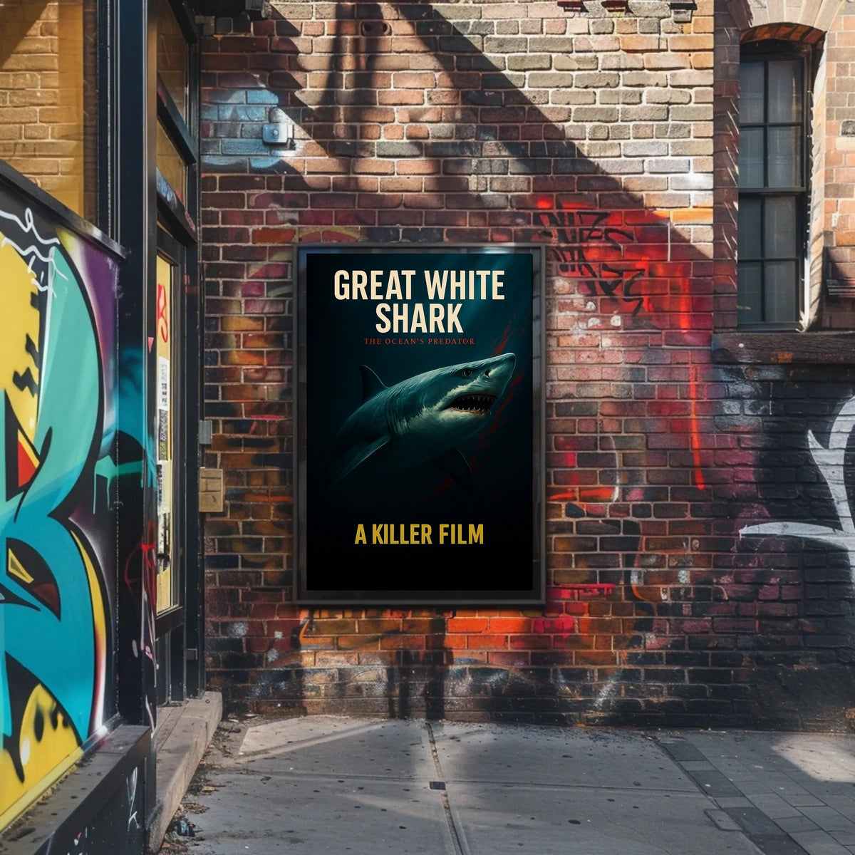 Great White Shark The OceanS Predator Poster