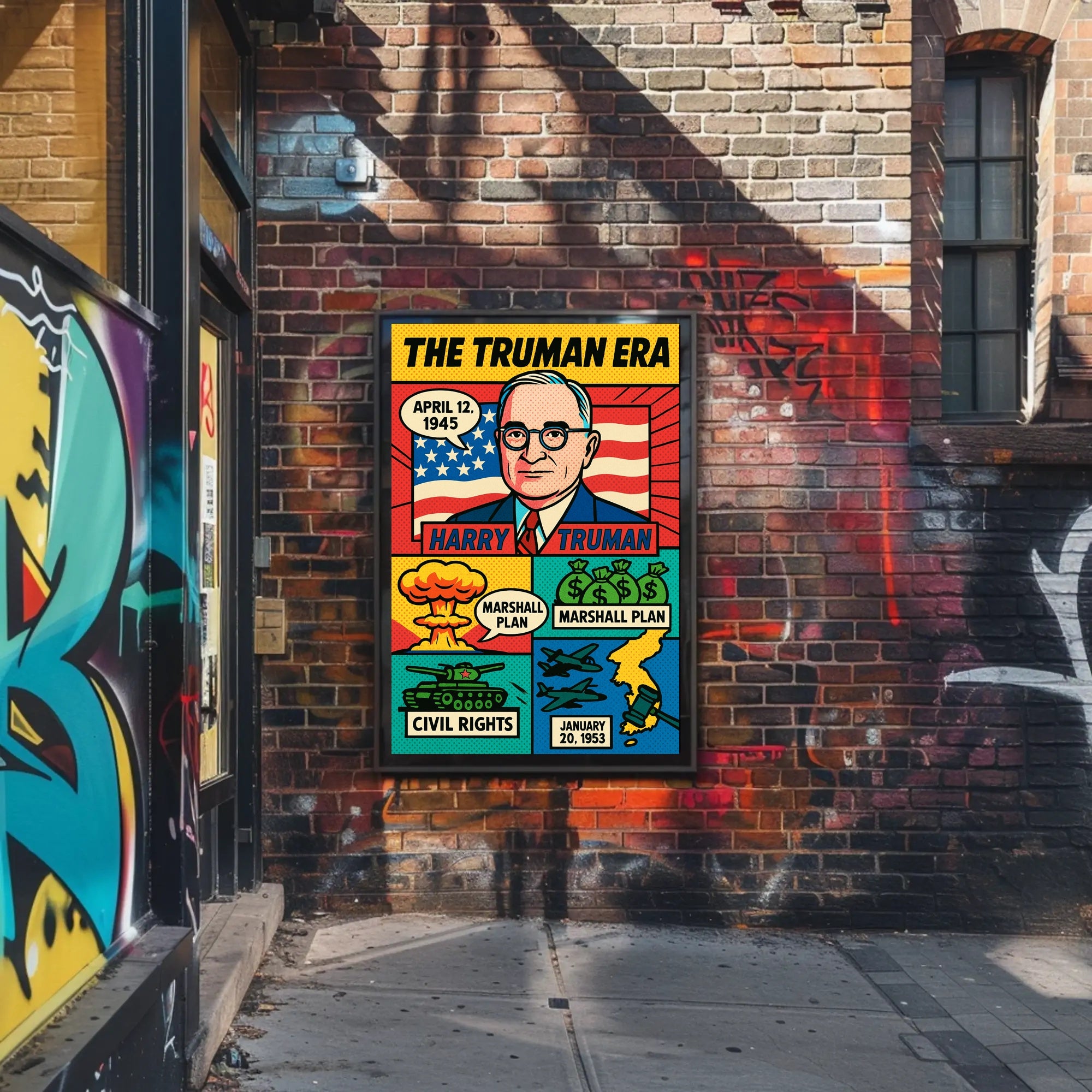 Harry Truman 33rd President Poster PosterGoat