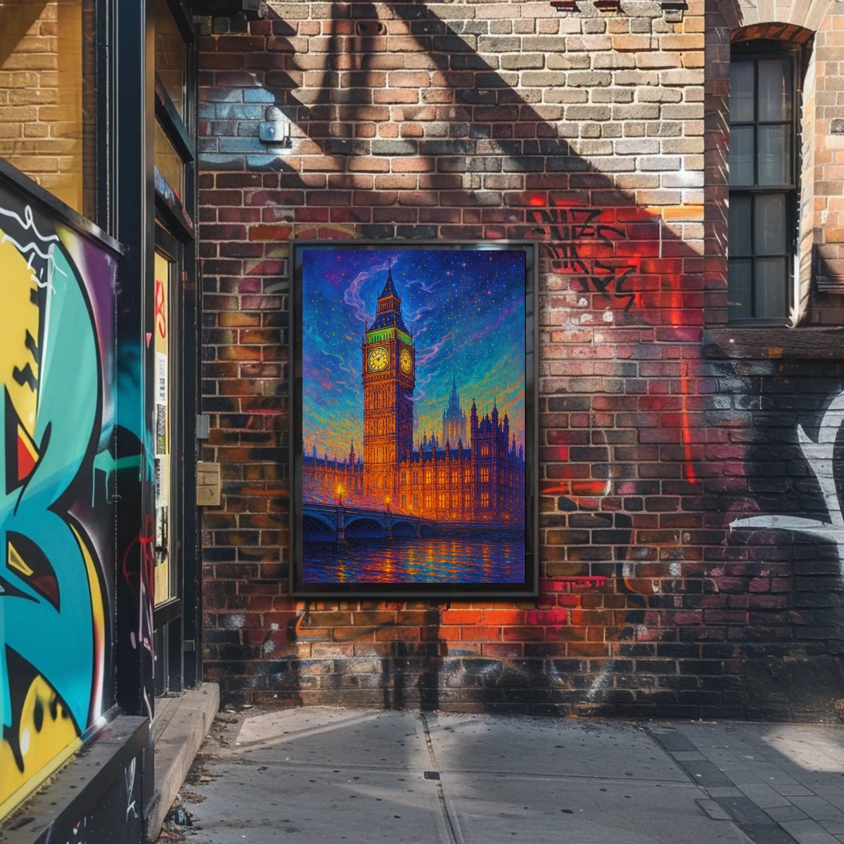 Enchanted Big Ben at Twilight Poster