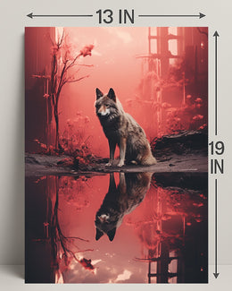 Reflections Of The Wild Poster PosterGoat