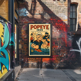 Popeye 1929 Art Poster POP-148