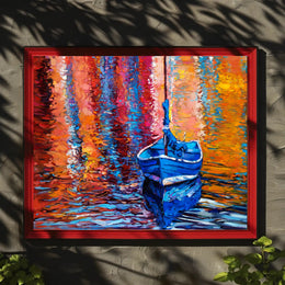 Vibrant Reflections Poster