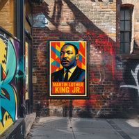Martin Luther King Jr. Iconic Leader Poster