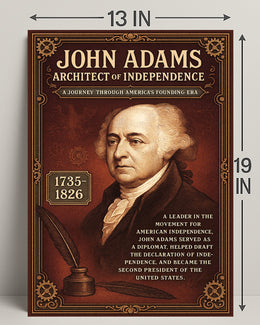 John Adams 2nd President Poster PosterGoat