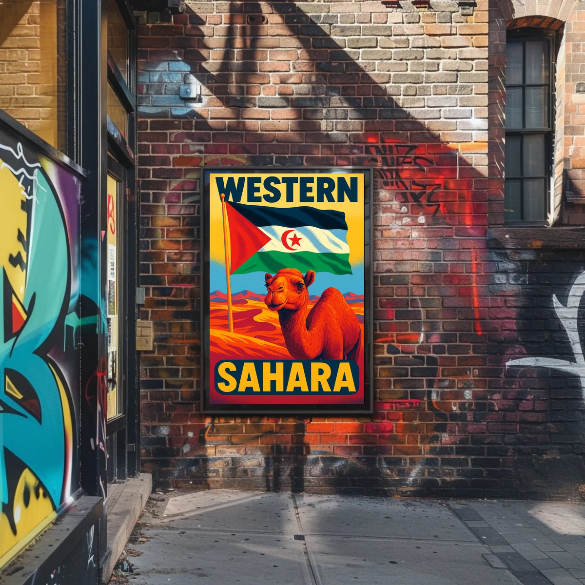 Western Sahara Adventure Poster