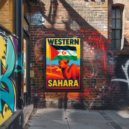 Western Sahara Adventure Poster