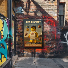 Celebrating Jim Thorpe A Legendary Pioneer Jim Thorpe Poster