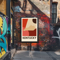 Kentucky A Modern Tribute Poster