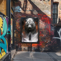 Warrior And The White Tiger Poster