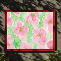 Floral Watercolor Delight Poster