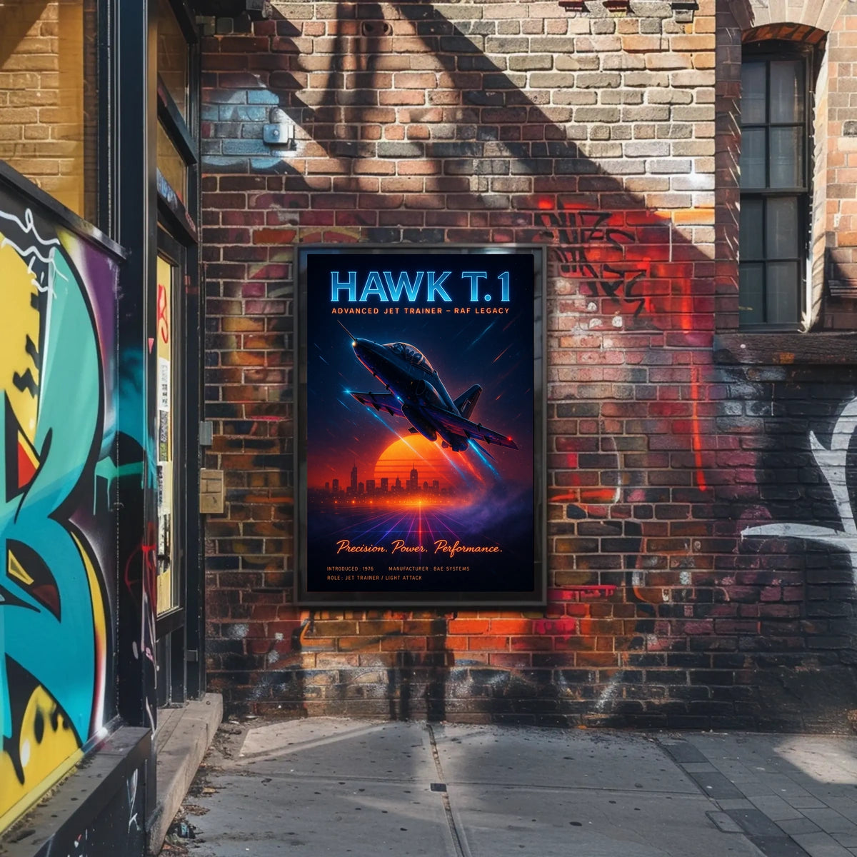 Hawk T.1 Advanced Jet Trainer Poster