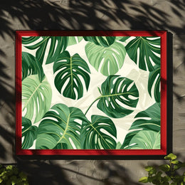 Tropical Foliage Bliss Poster