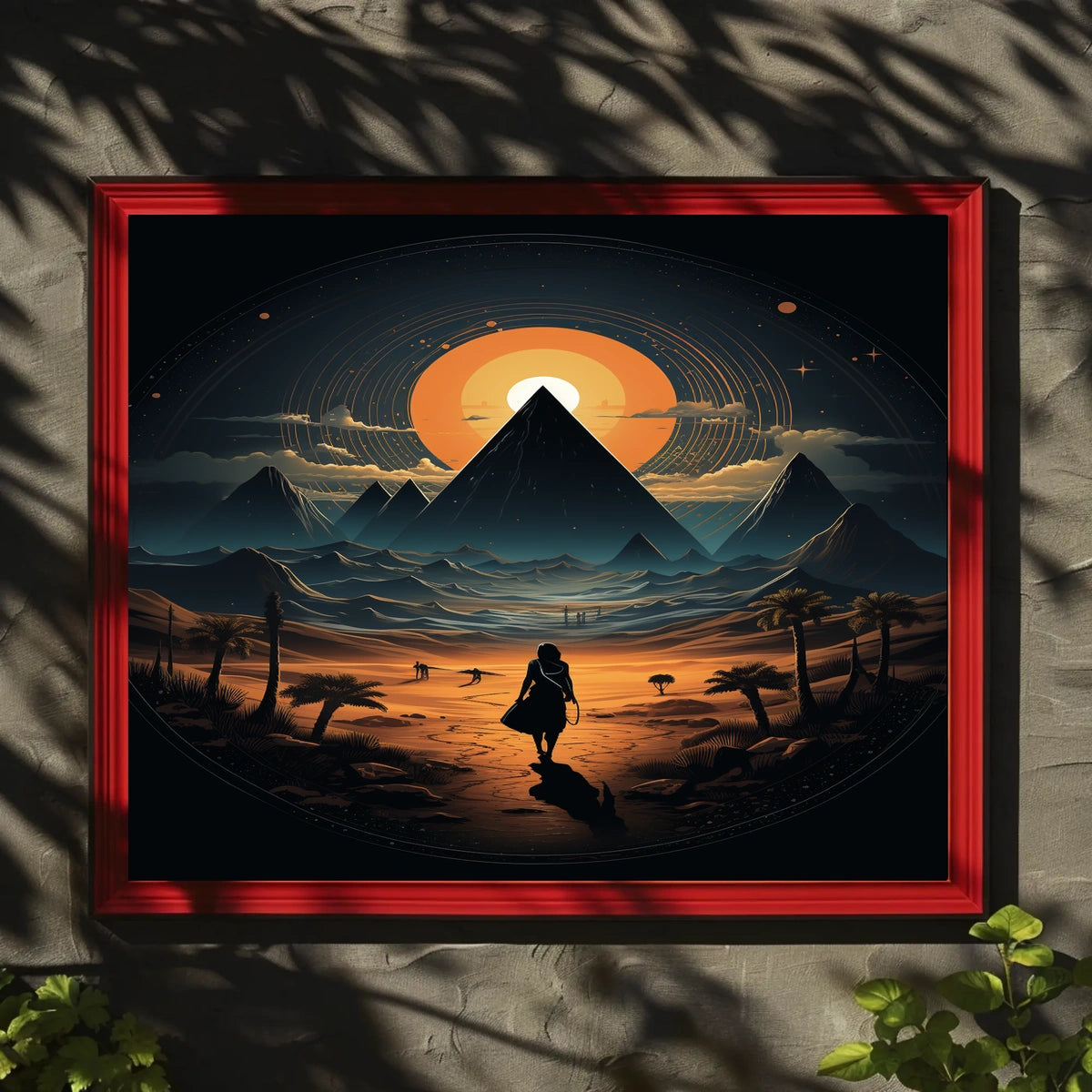 Journey Through The Cosmic Desert Poster