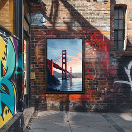 Golden Gate Bridge Timeless San Francisco Travel Poster