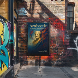 Aristotle The Fusion Of Philosophy And Poster