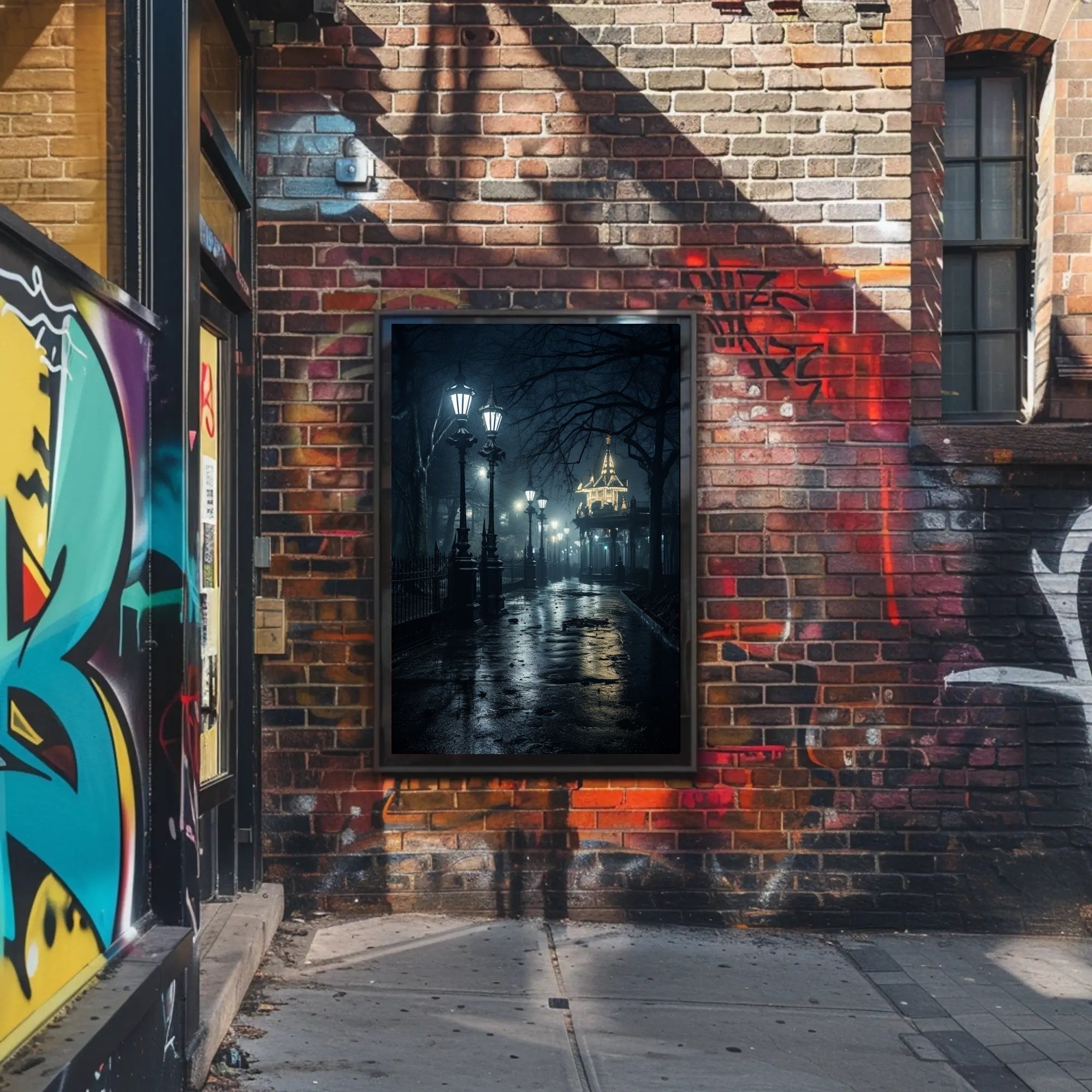 Enchanted Evening Stroll Poster