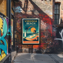 Virginia Beach Adventure Poster Print