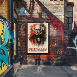 Portrait of Martin Van Buren Historical or Presidential Poster