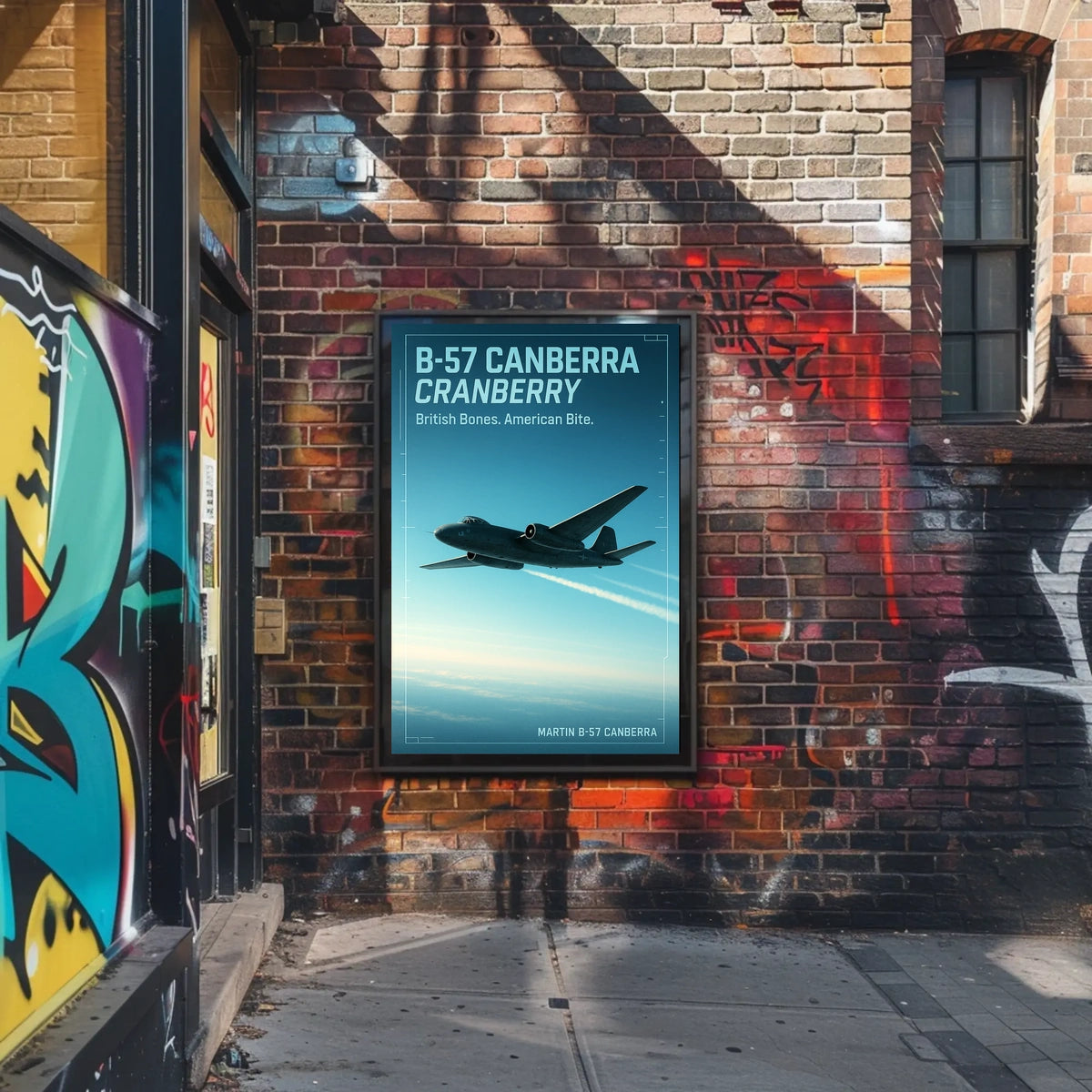 B-57 Canberra: British Bones, American Bite Poster
