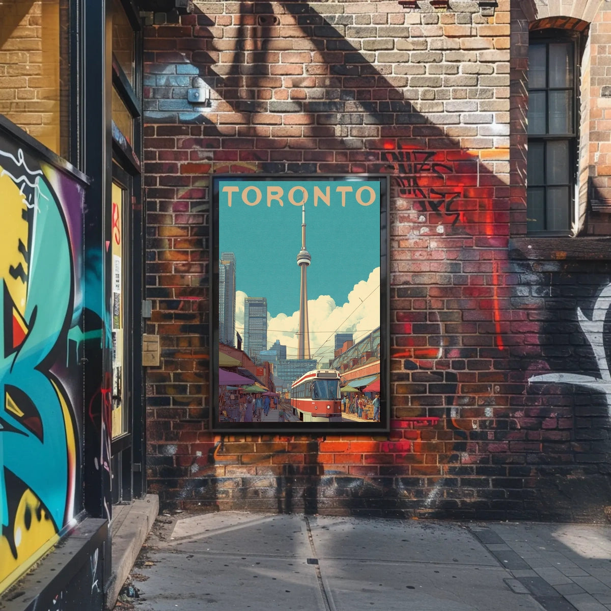 Toronto Cityscape Poster