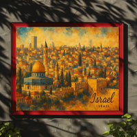 Jerusalem Skyline Artistic Impression Poster