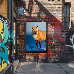 Majestic Fox In The Wild Poster