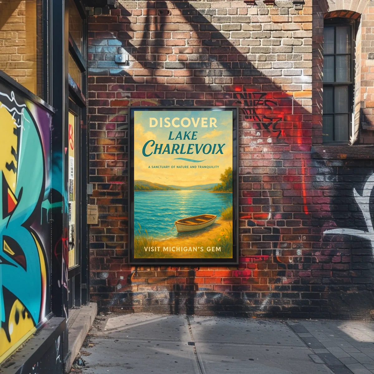 Discover Lake Charlevoix Poster