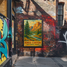 Kings Canyon National Park Poster