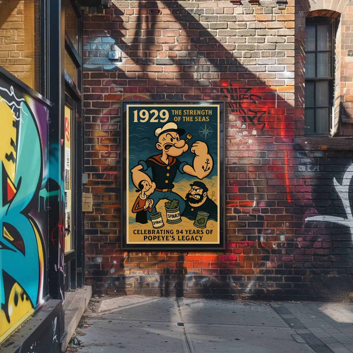 Popeye 1929 Art Poster POP-220