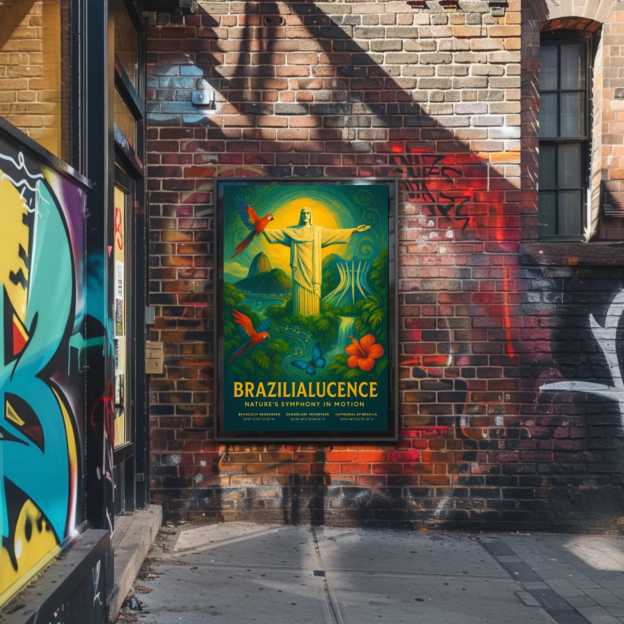 Brazilialucence NatureS Symphony In Poster