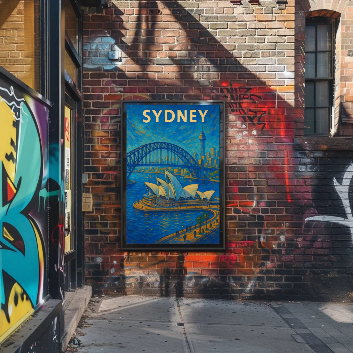 Sydney Skyline Poster