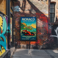 Monaco Jewel of the Riviera Poster