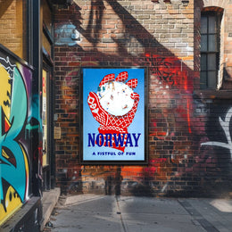 Norway: A Fistful of Fun Poster PosterGoat