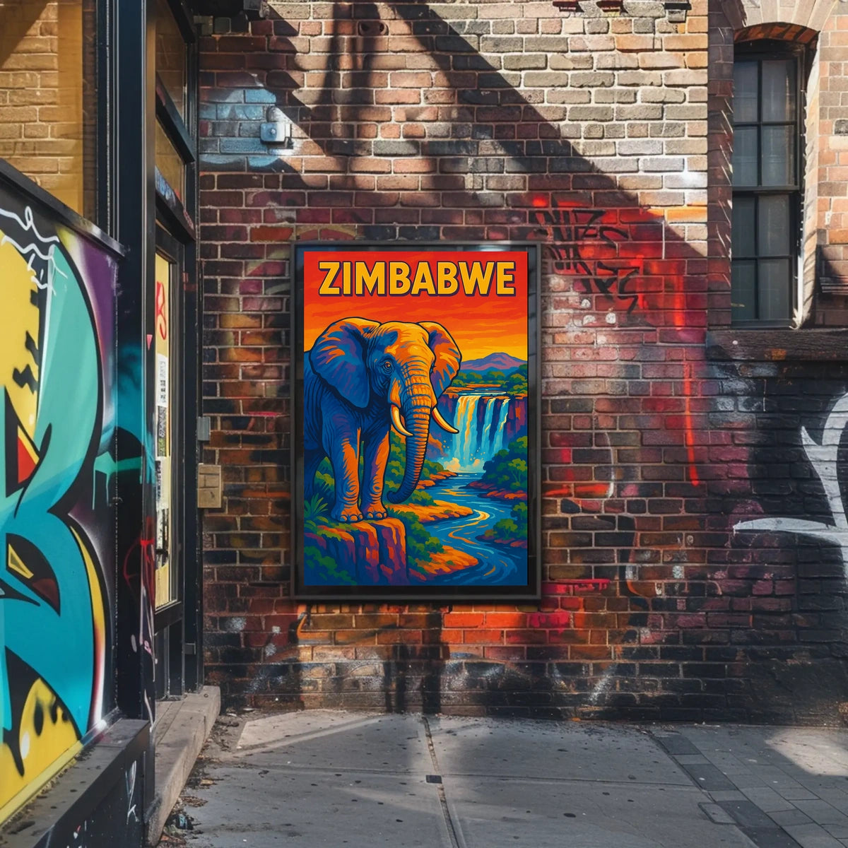 Majestic Zimbabwe Poster
