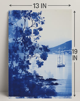 Serene Coastal Escape Poster